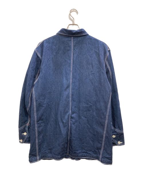 WING ROCK（タディアンドキング）WING ROCK (タディアンドキング) デニムカバーオール インディゴ サイズ:Lの古着・服飾アイテム
