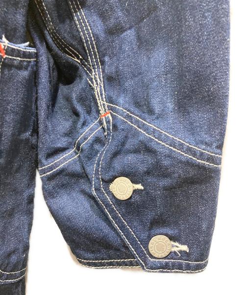 WING ROCK（タディアンドキング）WING ROCK (タディアンドキング) デニムカバーオール インディゴ サイズ:Lの古着・服飾アイテム