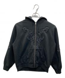 SUPREME×Y's（シュプリーム×ワイズ）の古着「Zip Up Hooded Sweatshirt」｜ブラック