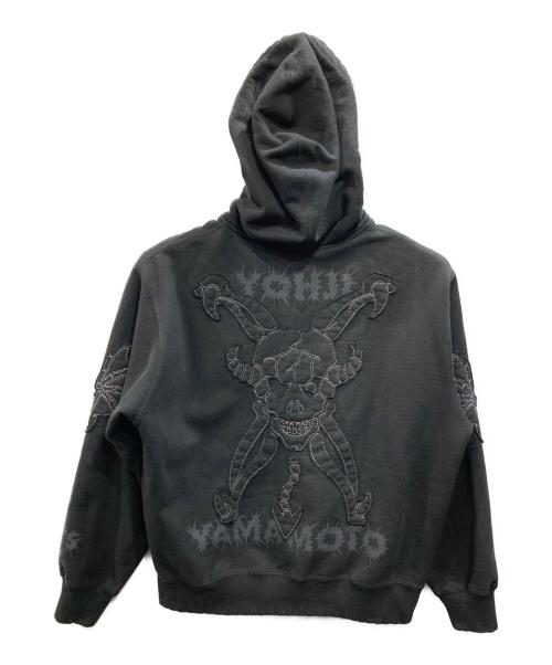 SUPREME（シュプリーム）SUPREME (シュプリーム) Y's (ワイズ) Zip Up Hooded Sweatshirt ブラック サイズ:Sの古着・服飾アイテム
