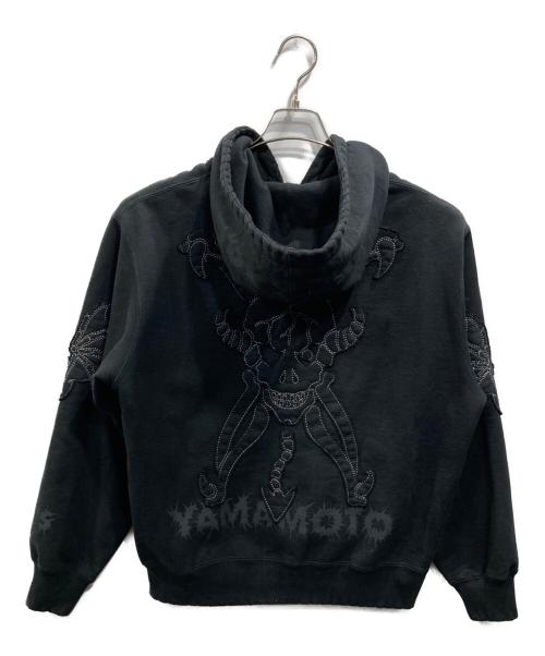SUPREME（シュプリーム）SUPREME (シュプリーム) Y's (ワイズ) Zip Up Hooded Sweatshirt ブラック サイズ:Sの古着・服飾アイテム