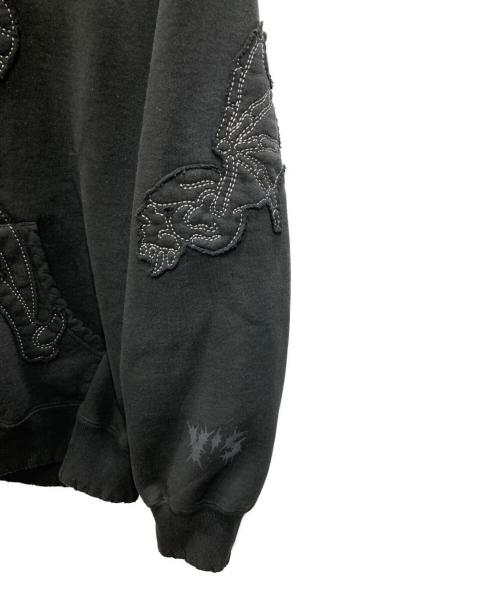 SUPREME（シュプリーム）SUPREME (シュプリーム) Y's (ワイズ) Zip Up Hooded Sweatshirt ブラック サイズ:Sの古着・服飾アイテム