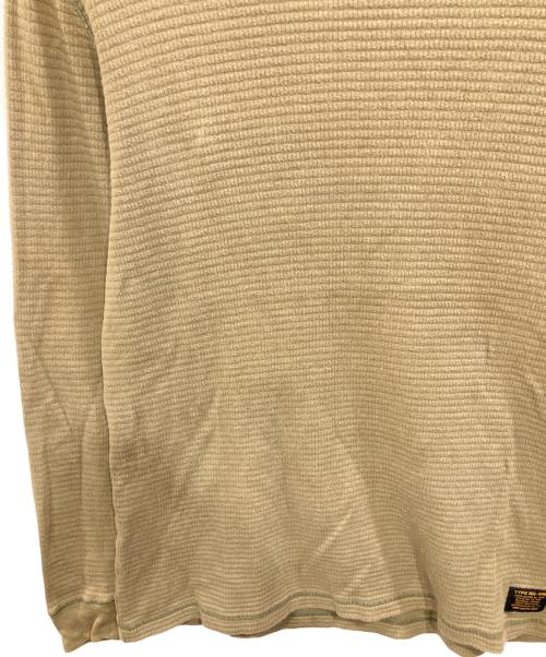 NEIGHBORHOOD（ネイバーフッド）NEIGHBORHOOD (ネイバーフッド) M WAFFLE / C-CREW LS カーキ サイズ:Mの古着・服飾アイテム