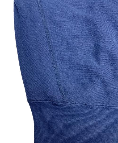 Champion（チャンピオン）Champion (チャンピオン) 刺繍タグプリントスウェット ネイビー×イエロー サイズ:LARGEの古着・服飾アイテム