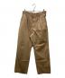 KAPTAIN SUNSHINE（キャプテンサンシャイン）の古着「2PLEATS STRAIGHT TROUSERS」｜ベージュ