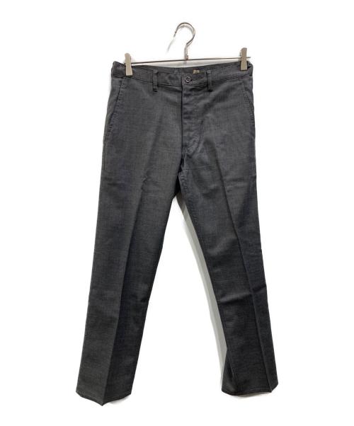 COMME des GARCONS（コムデギャルソン）COMME des GARCONS (コムデギャルソン) 05SS ウールスラックス グレー サイズ:Mの古着・服飾アイテム