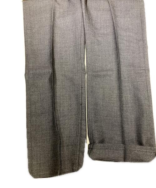 COMME des GARCONS（コムデギャルソン）COMME des GARCONS (コムデギャルソン) 05SS ウールスラックス グレー サイズ:Mの古着・服飾アイテム