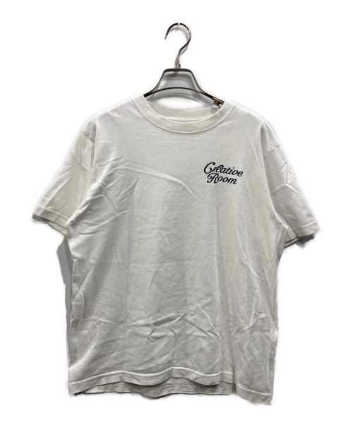 henry's pizza（ヘンリーズピザ）HENRY'S PIZZA (ヘンリーズピザ) S/S TEE ホワイト サイズ:Mの古着・服飾アイテム