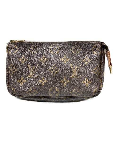 LOUIS VUITTON（ルイ ヴィトン）LOUIS VUITTON (ルイ ヴィトン) モノグラム ポシェット・アクセソワール ブラウンの古着・服飾アイテム