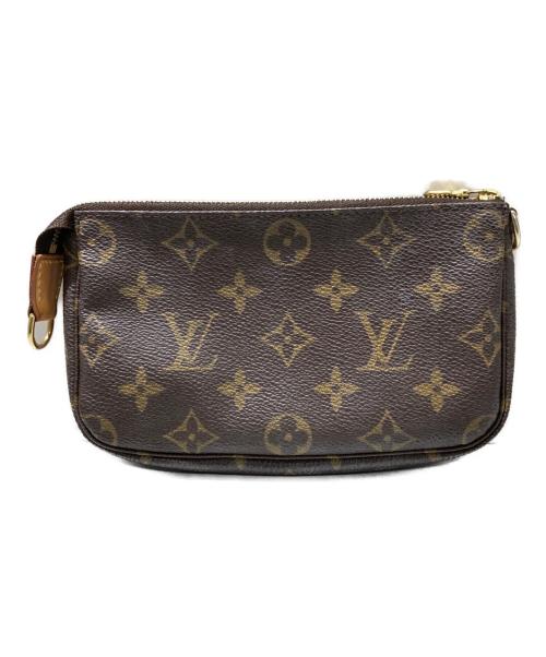 LOUIS VUITTON（ルイ ヴィトン）LOUIS VUITTON (ルイ ヴィトン) モノグラム ポシェット・アクセソワール ブラウンの古着・服飾アイテム