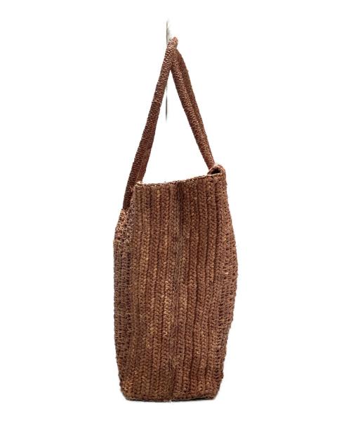MAISON N.H PARIS（メゾン・エヌ・アッシュ・パリ）MAISON N.H PARIS (メゾン・エヌ・アッシュ・パリ) DAHLIA GRAND BAG ブラウンの古着・服飾アイテム