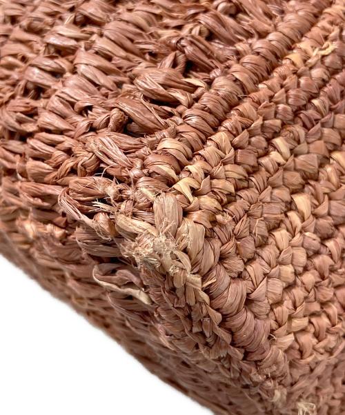 MAISON N.H PARIS（メゾン・エヌ・アッシュ・パリ）MAISON N.H PARIS (メゾン・エヌ・アッシュ・パリ) DAHLIA GRAND BAG ブラウンの古着・服飾アイテム