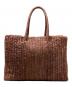 MAISON N.H PARIS（メゾン・エヌ・アッシュ・パリ）の古着「DAHLIA GRAND BAG」｜ブラウン