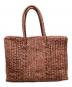 MAISON N.H PARIS (メゾン・エヌ・アッシュ・パリ) DAHLIA GRAND BAG ブラウン：10000円