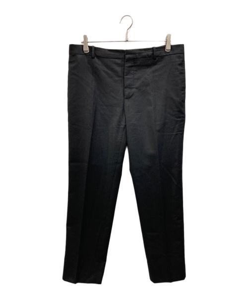 BALENCIAGA（バレンシアガ）BALENCIAGA (バレンシアガ) テーパードスリムスラックス ブラック サイズ:50の古着・服飾アイテム