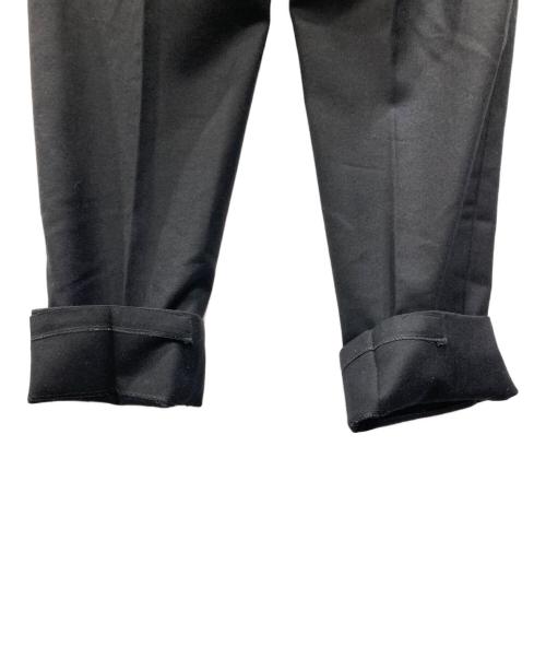 BALENCIAGA（バレンシアガ）BALENCIAGA (バレンシアガ) テーパードスリムスラックス ブラック サイズ:50の古着・服飾アイテム