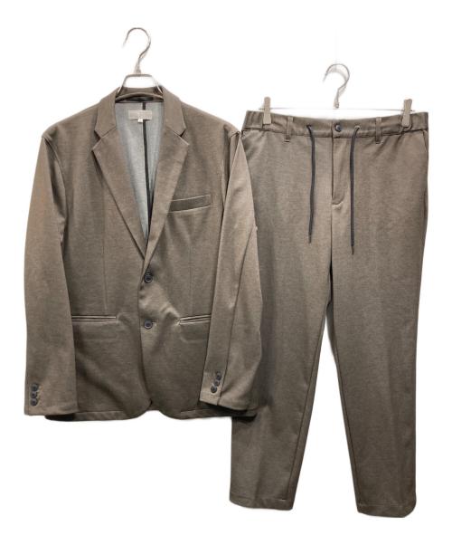 ABAHOUSE（アバハウス）ABAHOUSE (アバハウス) MASCHILEポンチセットアップ カーキ サイズ:50の古着・服飾アイテム