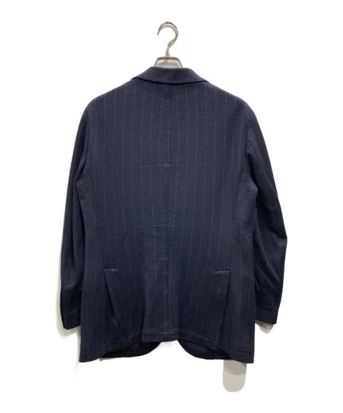 eleventy（イレブンティ）eleventy (イレブンティ) コットンウール テーラードジャケット ネイビー サイズ:50の古着・服飾アイテム