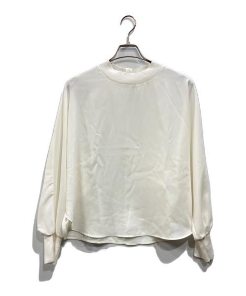 BEARDSLEY（ビアズリー）BEARDSLEY (ビアズリー) ニットコンビドルマンブラウス ホワイト サイズ:FREEの古着・服飾アイテム