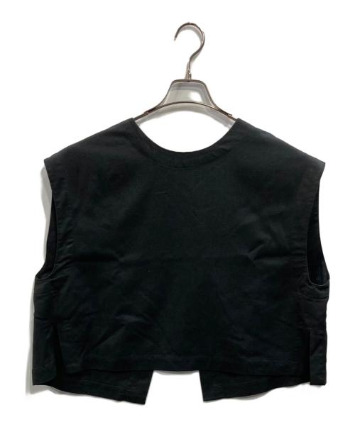 BEARDSLEY（ビアズリー）BEARDSLEY (ビアズリー) ショートベスト ブラックの古着・服飾アイテム
