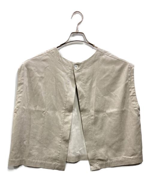 BEARDSLEY（ビアズリー）BEARDSLEY (ビアズリー) ショートベスト ベージュ サイズ:1の古着・服飾アイテム