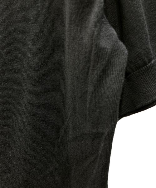 JOHN SMEDLEY（ジョンスメドレー）JOHN SMEDLEY (ジョンスメドレー) SEA ISLAND COTTON ショートスリーブニット(シー アイランド コットン ショートスリーブ ニット) ブラック サイズ:Sの古着・服飾アイテム