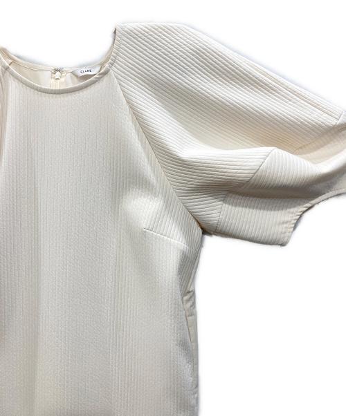 CLANE（クラネ）CLANE (クラネ) ランタンスリーブワンピース アイボリー サイズ:1の古着・服飾アイテム