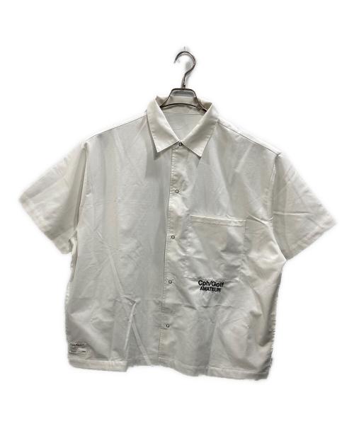 cPH/gOLF（キャプテンズヘルム ゴルフ）Cph/GOLF (キャプテンズヘルム ゴルフ) AMATEUR SHIRT ホワイト サイズ:SIZE Lの古着・服飾アイテム