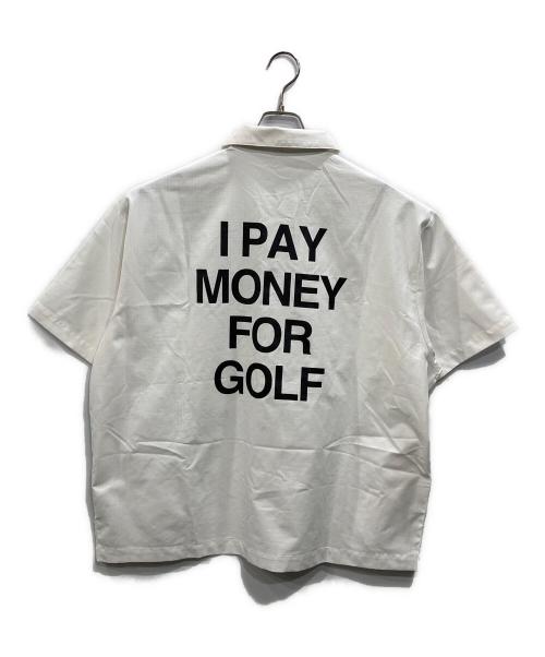 cPH/gOLF（キャプテンズヘルム ゴルフ）Cph/GOLF (キャプテンズヘルム ゴルフ) AMATEUR SHIRT ホワイト サイズ:SIZE Lの古着・服飾アイテム