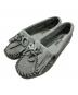 MINNETONKA（ミネトンカ）の古着「KILTY SUEDE」｜グレー