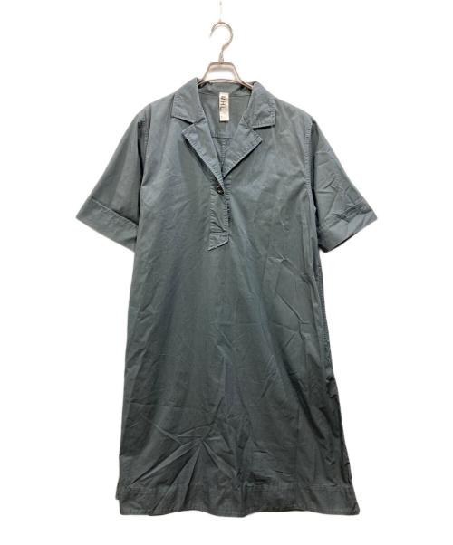 MHL（エムエイチエル）MHL (エムエイチエル) SUPERFINE COTTON TWILL ネイビー サイズ:SIZE IIの古着・服飾アイテム