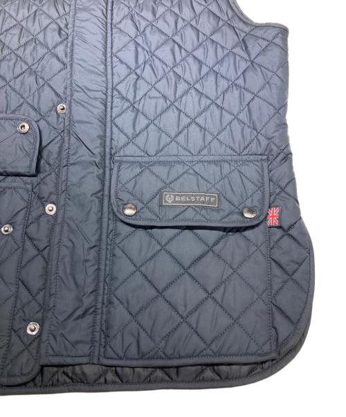BELSTAFF（ベルスタッフ）BELSTAFF (ベルスタッフ) WAISTCOAST QUILTED ネイビー サイズ:48の古着・服飾アイテム