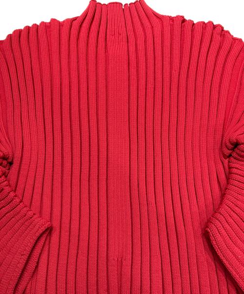 CFCL（シーエフシーエル）CFCL (シーエフシーエル) COLIMAÇON LONG SLEEVE DRESS レッド サイズ:1の古着・服飾アイテム