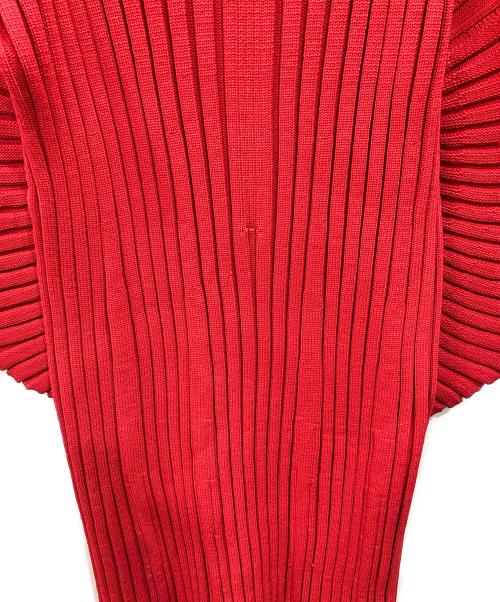 CFCL（シーエフシーエル）CFCL (シーエフシーエル) COLIMAÇON LONG SLEEVE DRESS レッド サイズ:1の古着・服飾アイテム