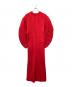 CFCL（シーエフシーエル）の古着「COLIMAÇON LONG SLEEVE DRESS」｜レッド