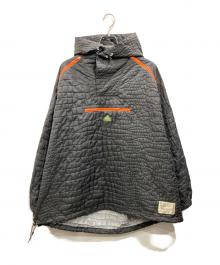 adidas×KOLOR（アディダス×カラー）の古着「エンボスプルオーバー」｜ブラック×オレンジ