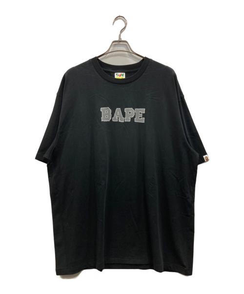 A BATHING APE（アベイシングエイプ）A BATHING APE (アベイシングエイプ) プリントTシャツ ブラック サイズ:3XLの古着・服飾アイテム
