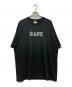 A BATHING APE（アベイシングエイプ）の古着「プリントTシャツ」｜ブラック