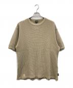Schottショット）の古着「THERMAL PIGMENT O/D S/S T-SHIRT(サーマル ピグメント オーバーダイ ショートスリーブ ティーシャツ)」｜カーキ