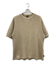 Schott（ショット）の古着「THERMAL PIGMENT O/D S/S T-SHIRT(サーマル ピグメント オーバーダイ ショートスリーブ ティーシャツ)」｜カーキ