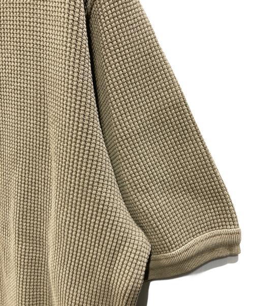 Schott（ショット）Schott (ショット) THERMAL PIGMENT O/D S/S T-SHIRT(サーマル ピグメント オーバーダイ ショートスリーブ ティーシャツ) カーキ サイズ:XL 未使用品の古着・服飾アイテム