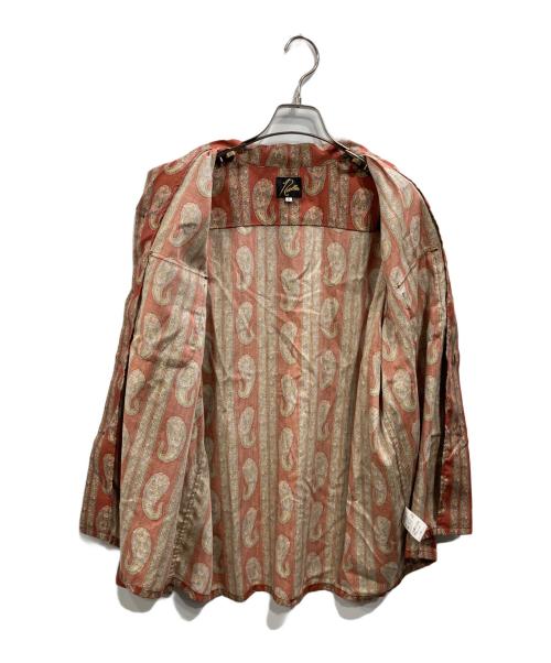 Needles（ニードルズ）Needles (ニードルズ) Classic Shirt - R/C Lawn Cloth / Paisley Printed（クラシック シャツ アールシー ローン クロス ペイズリー プリンテッド） オレンジ サイズ:SIZE Sの古着・服飾アイテム