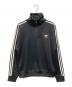adidas（アディダス）の古着「アディカラー ファンネルネックトラックトップ」｜ブラック