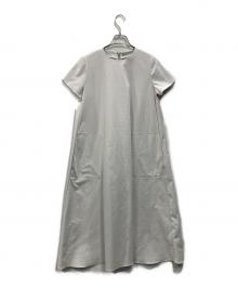 theory luxe（セオリーリュクス）の古着「BOSHELL OX IONIAワンピース」｜グレー
