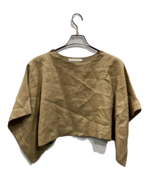 PLAIN PEOPLE（プレインピープル）PLAIN PEOPLE (プレインピープル) リネンセットアップワンピース ブラウン サイズ:3の古着・服飾アイテム