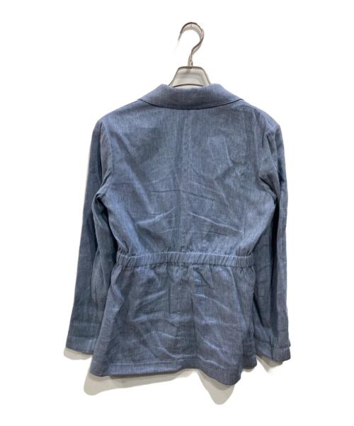 theory（セオリー）theory (セオリー) DENIM CRUNCH CINCH PATCH JKT（デニムクランチシンチパッチジェイケイティー） ブルー サイズ:SIZE 2の古着・服飾アイテム