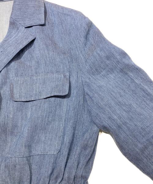 theory（セオリー）theory (セオリー) DENIM CRUNCH CINCH PATCH JKT（デニムクランチシンチパッチジェイケイティー） ブルー サイズ:SIZE 2の古着・服飾アイテム