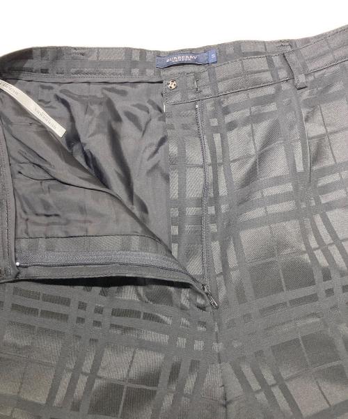 BURBERRY LONDON（バーバリーロンドン）BURBERRY LONDON (バーバリーロンドン) シャドーノヴァチェックパンツ ブラック サイズ:13の古着・服飾アイテム