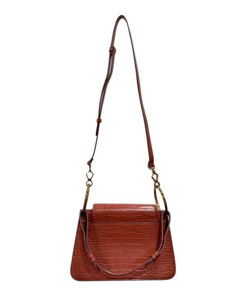 CHARLES & KEITH（チャールズアンドキース）CHARLES & KEITH (チャールズアンドキース) クロックエフェクト チャンキーチェーンバッグ レッドの古着・服飾アイテム
