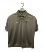F.C.R.B.エフシーレアルブリストル）の古着「S/S BAGGY POLO（エス・エス・バギー・ポロ）」｜グリーン
